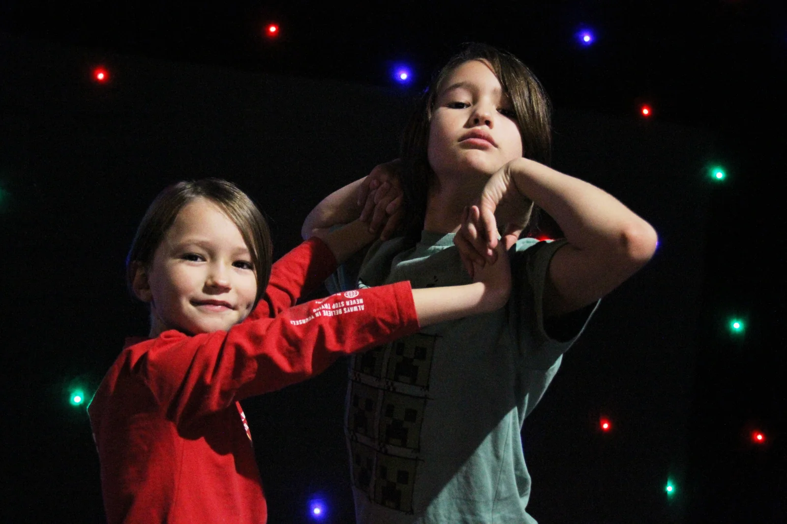 The Elgiva Young Participants On Stage.