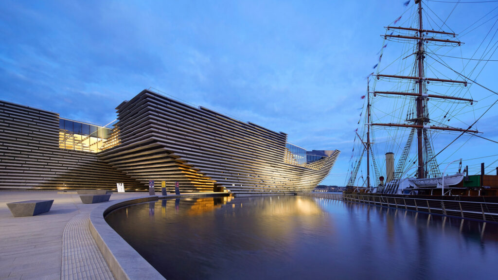An Exterior Shot Of V&Amp;A Dundee