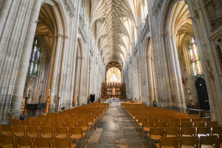 Winchester Cathedral Nave March 2026 Interior Aisle Photo Credit Winchester Cathedral