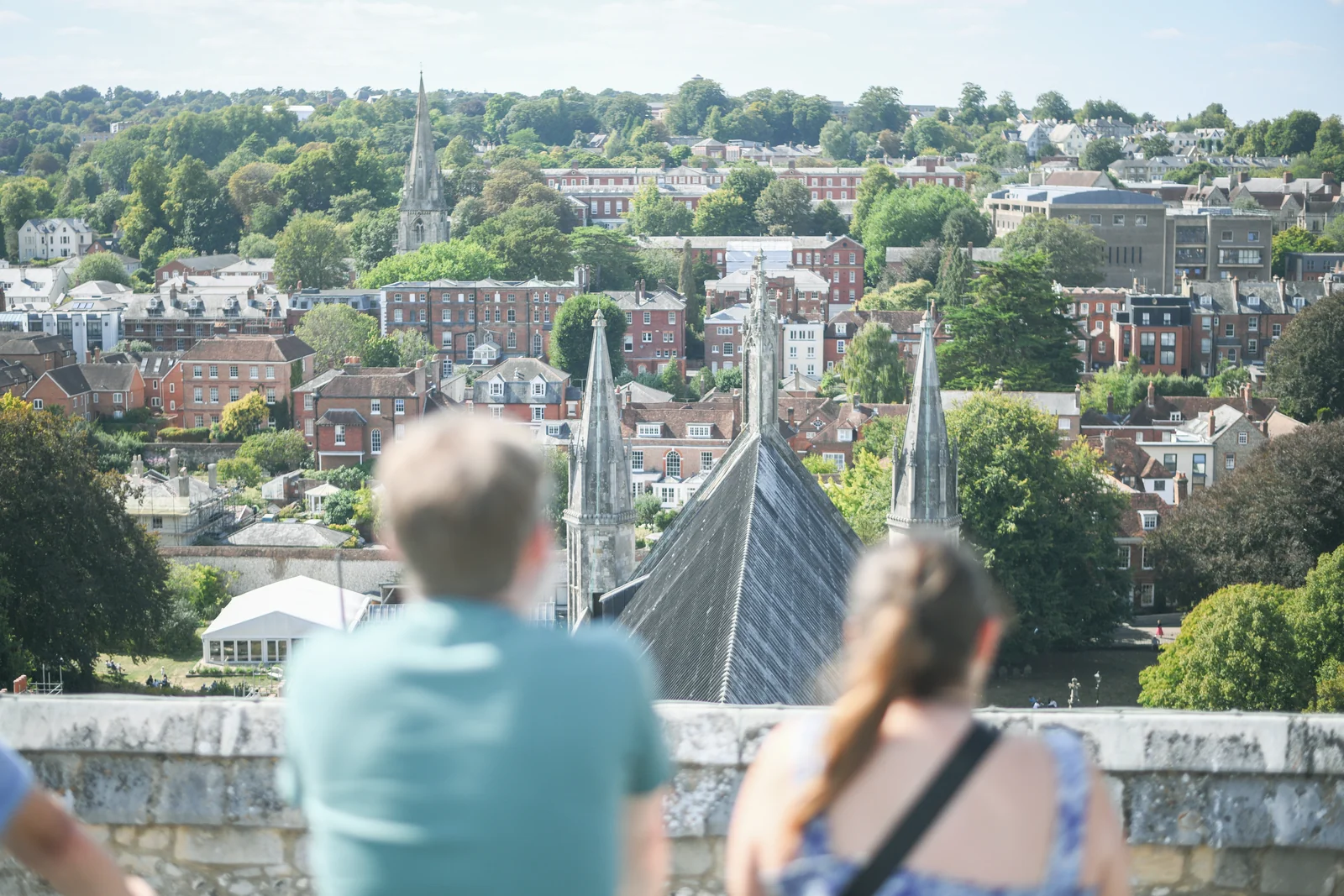 Winchester Cathedral Tower Tour August 2025 City View Photo Credit Winchester Cathedral