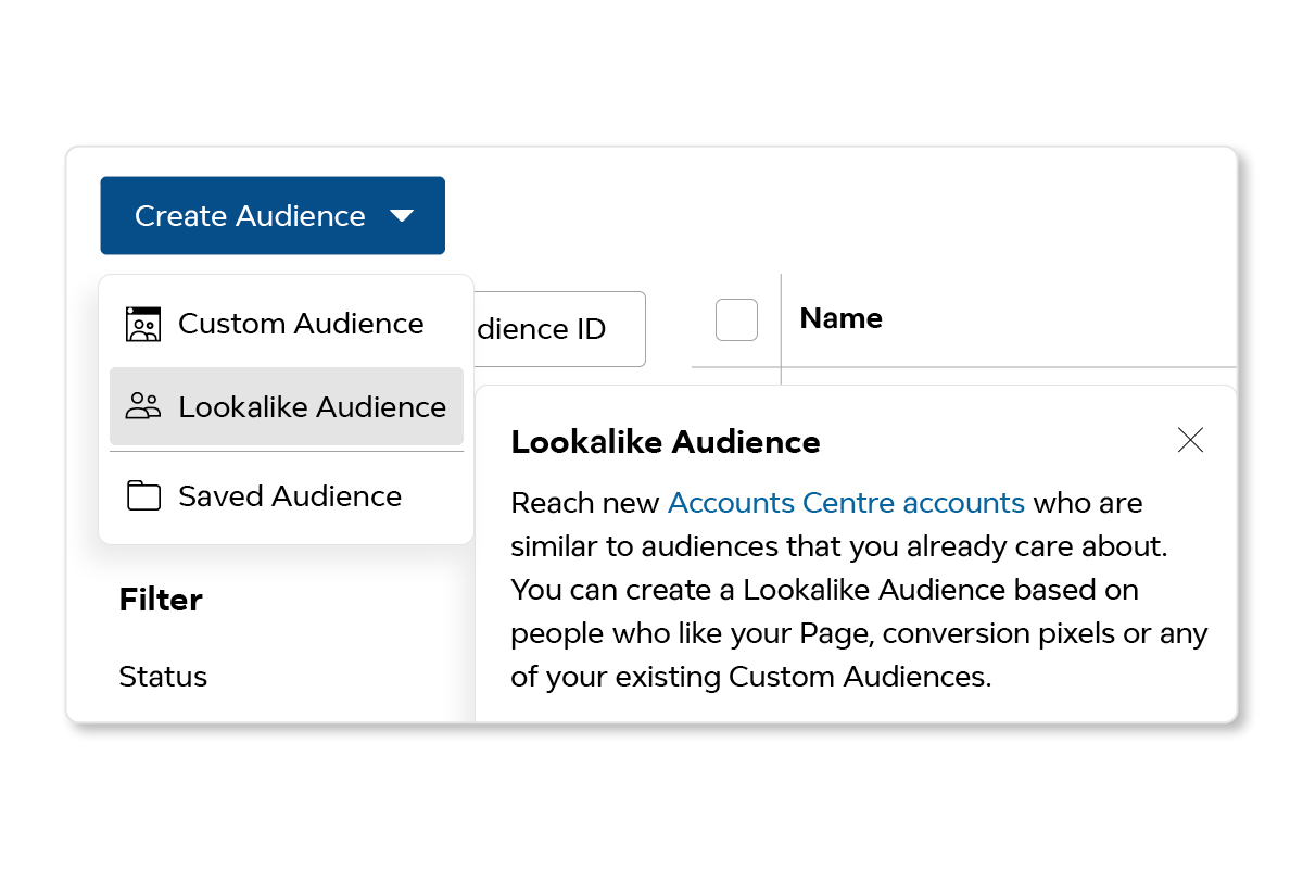 Facebook Lookalike Audience Creation